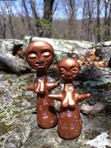 Experimented unsuccessfully with some A'kuba style sculptures. While I was originally excited about the potential, I am not a fan!